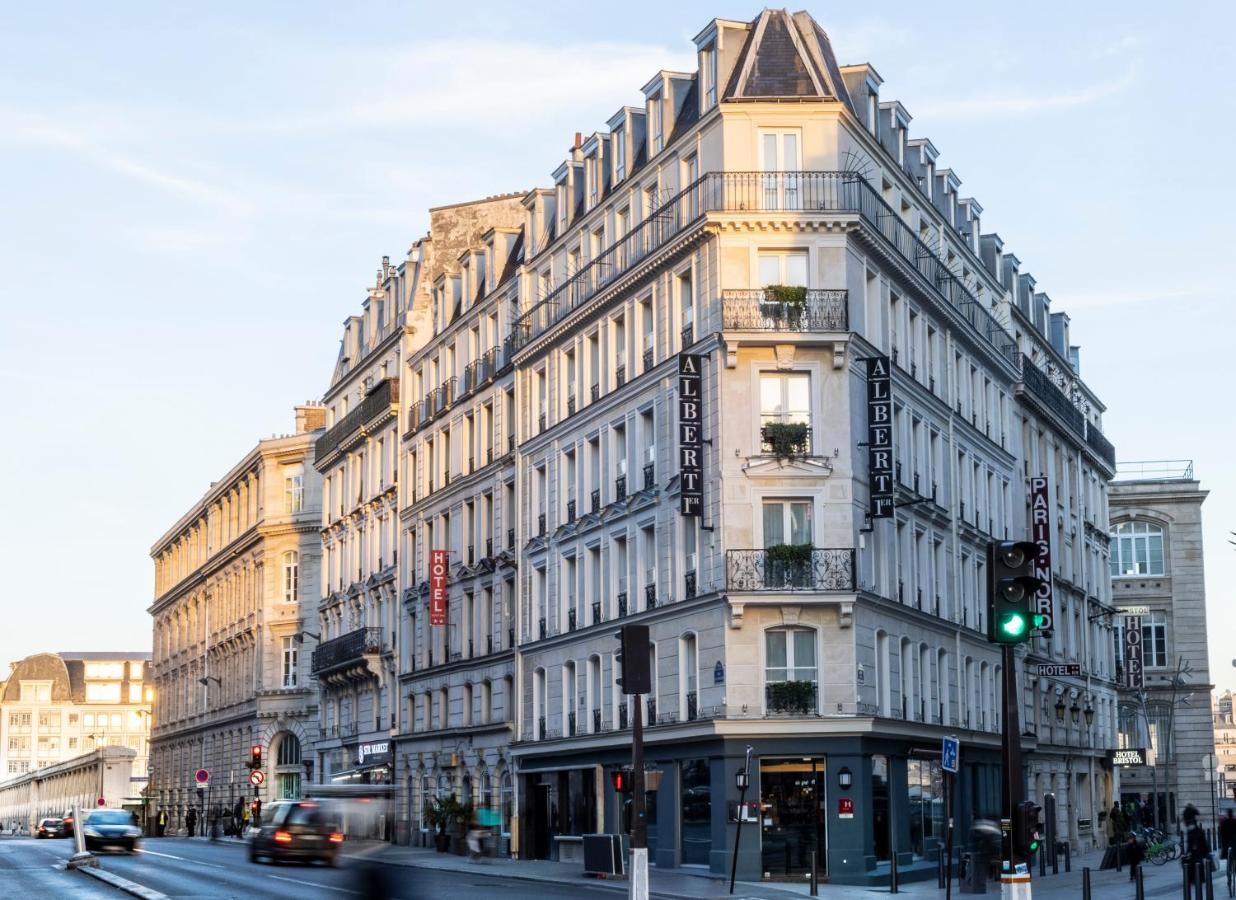 Hotel Albert 1Er Paris Lafayette Bagian luar foto